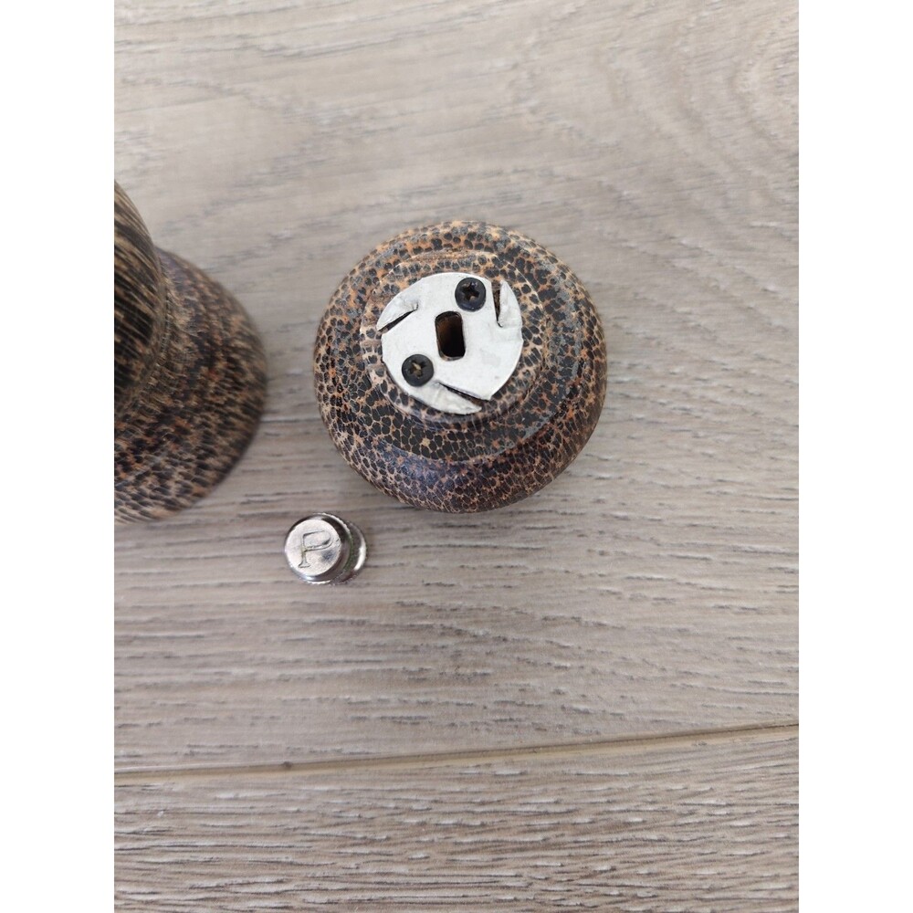 Wooden Pepper Grinder Mill Wood Used Kitchen Spice - Picture 4 of 10